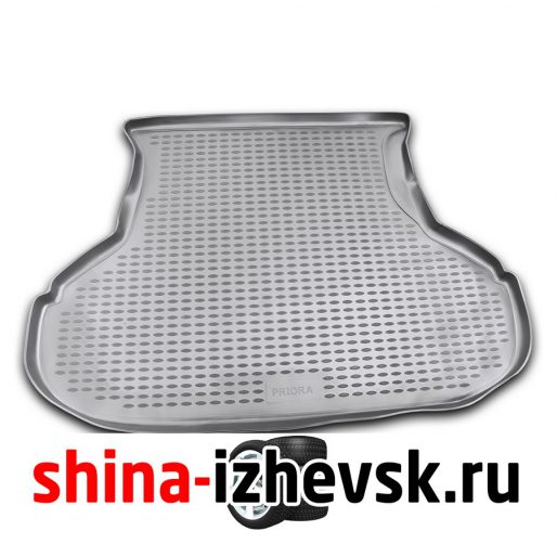 Коврик Autofamily коврик в багажник полиуретановый черный для LADA Priora седан 2007- в Ижевске